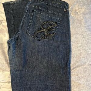Guess | Dark Blue Boot Cut Jeans | Size US31